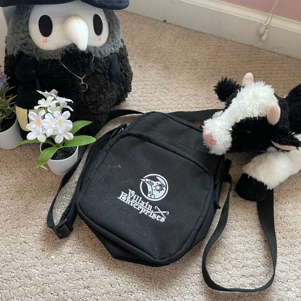 The Villain Marty Scurll Villain Enterprises mini backpack WWE AEW ROH NJPW